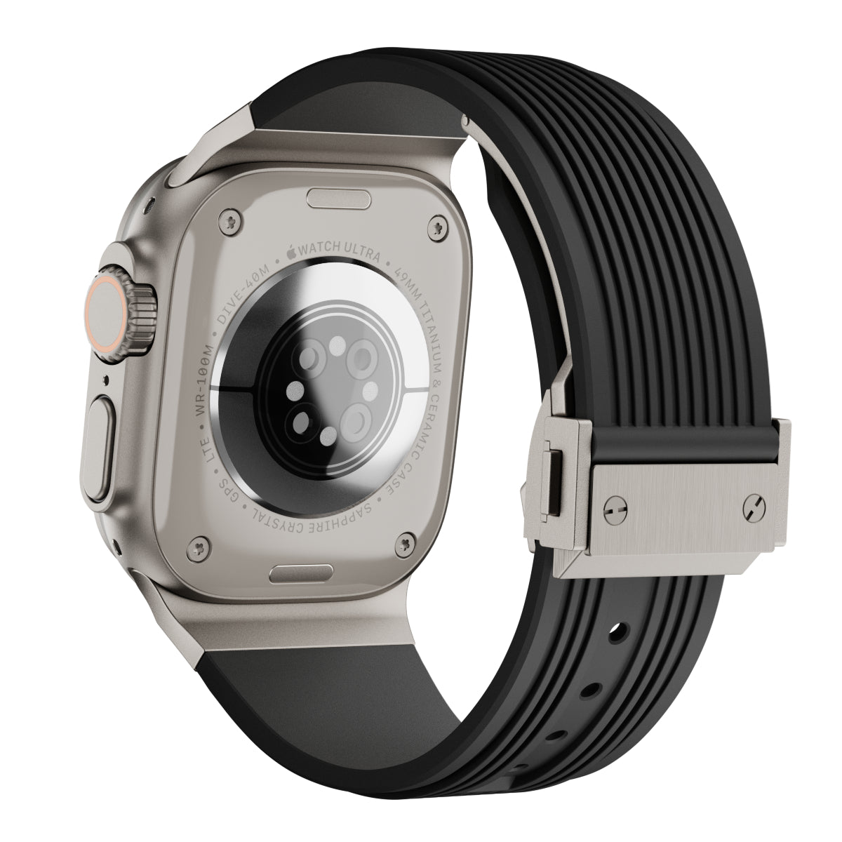RM Designer Streamlined Silicone Band For Apple Watch - Image 2