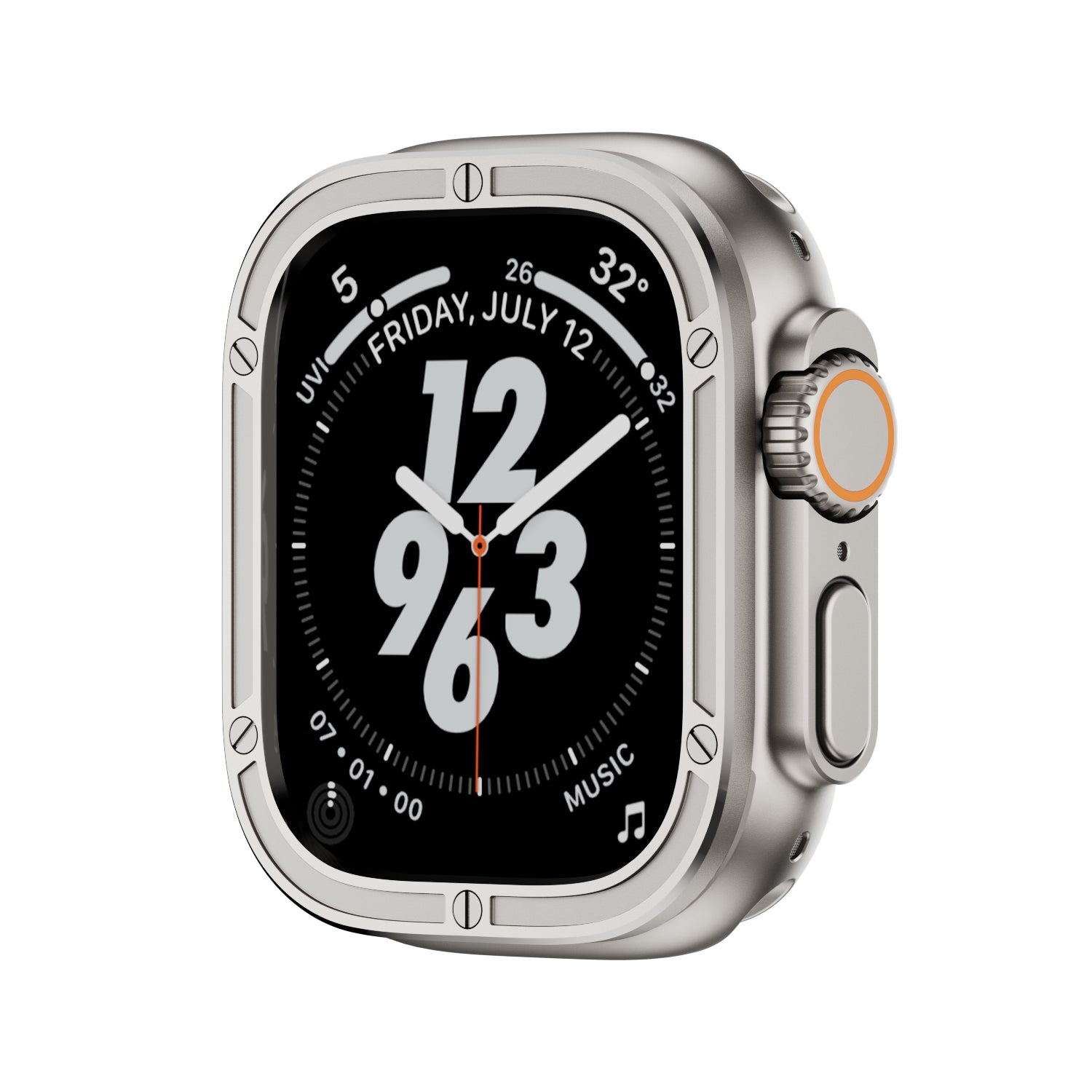 Immortal Steel Nail Protection Circle For Apple Watch Ultra - Image 3