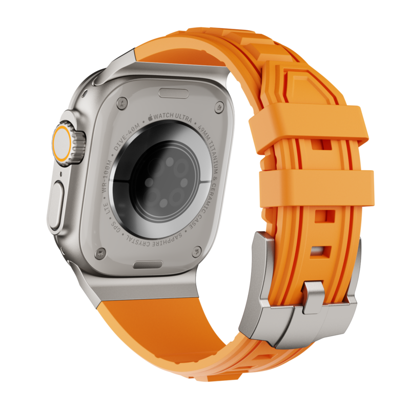 Tactical High Elastic Silicone Band for Apple Watch - Image 3
