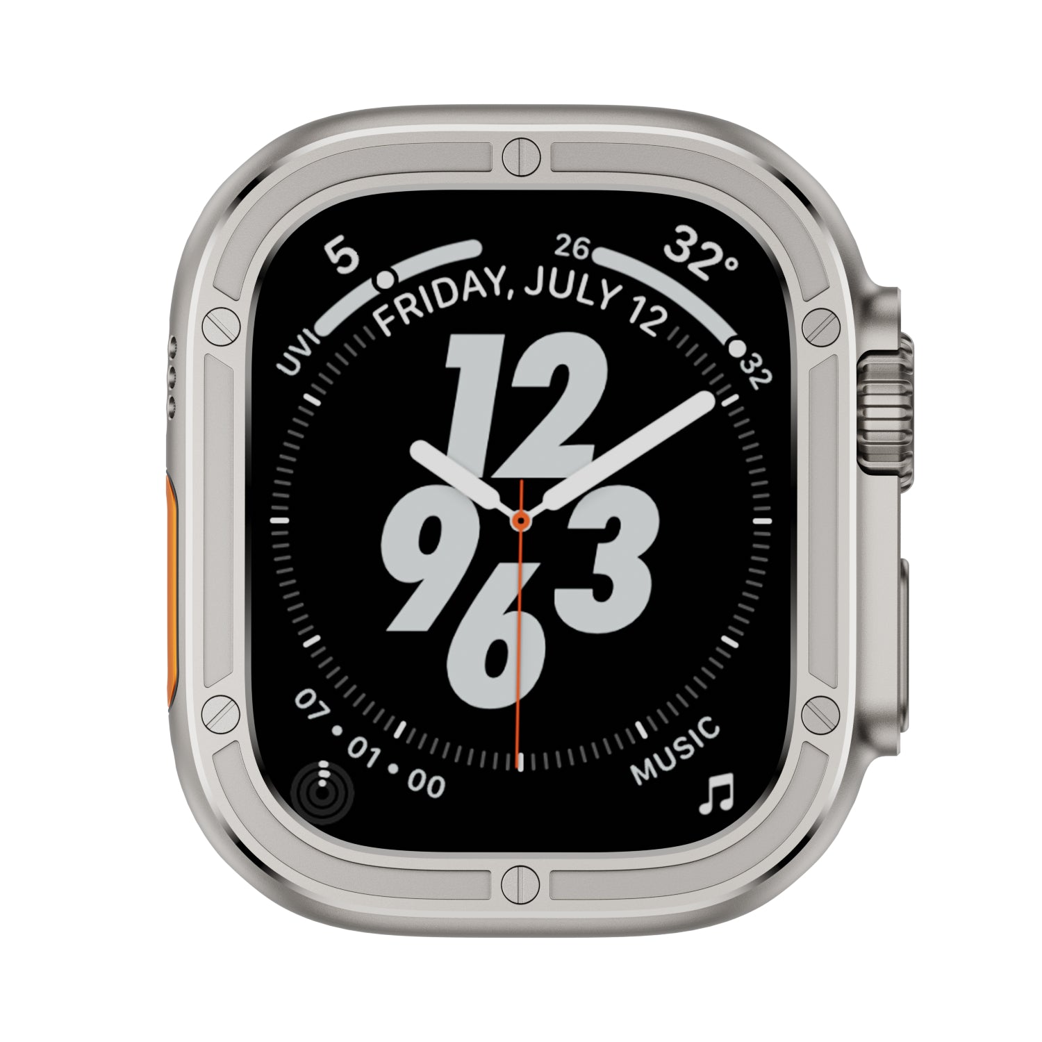 Immortal Steel Nail Protection Circle For Apple Watch Ultra - Image 2