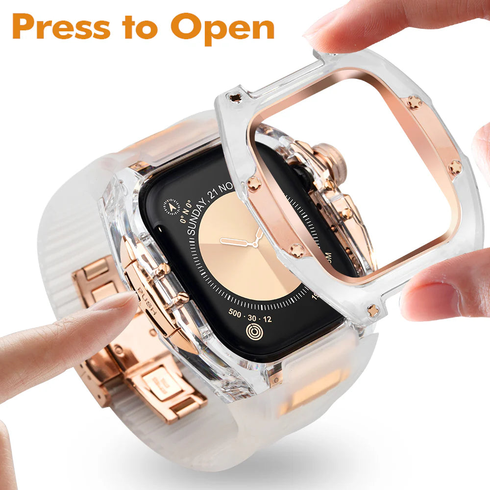 RM7013 Crystal Case Retrofit Kit For Apple Watch S10 - Image 4