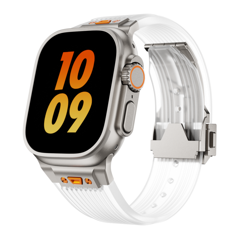 RM Transparent Silicone Band For Apple Watch - Image 7
