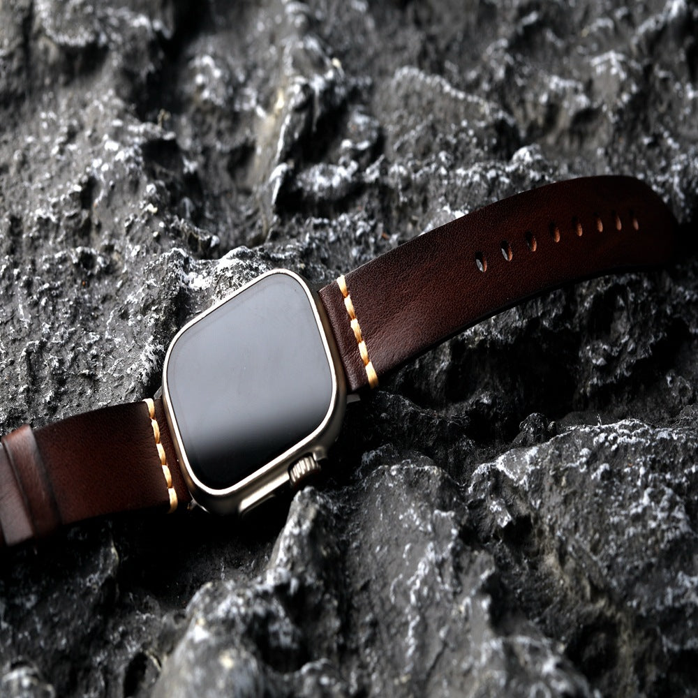 Full-Grain Leather Band for Apple Watch - Image 5
