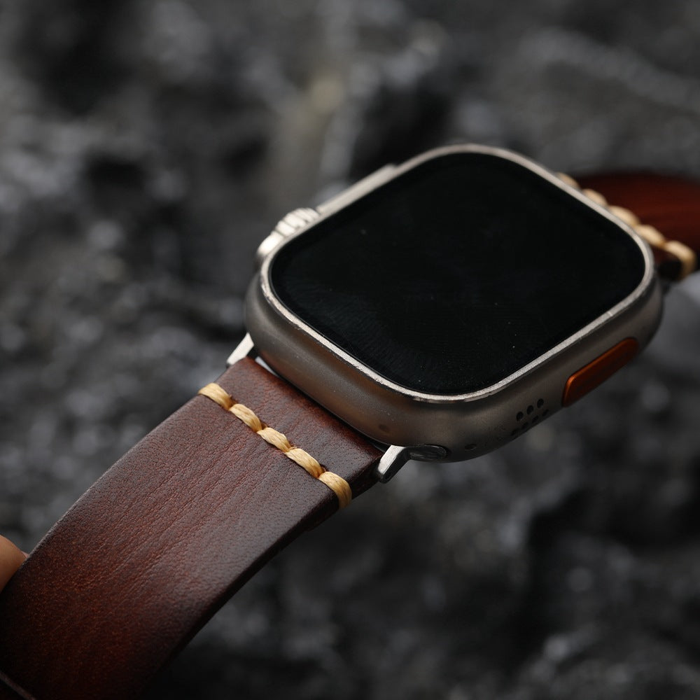 Full-Grain Leather Band for Apple Watch - Image 7