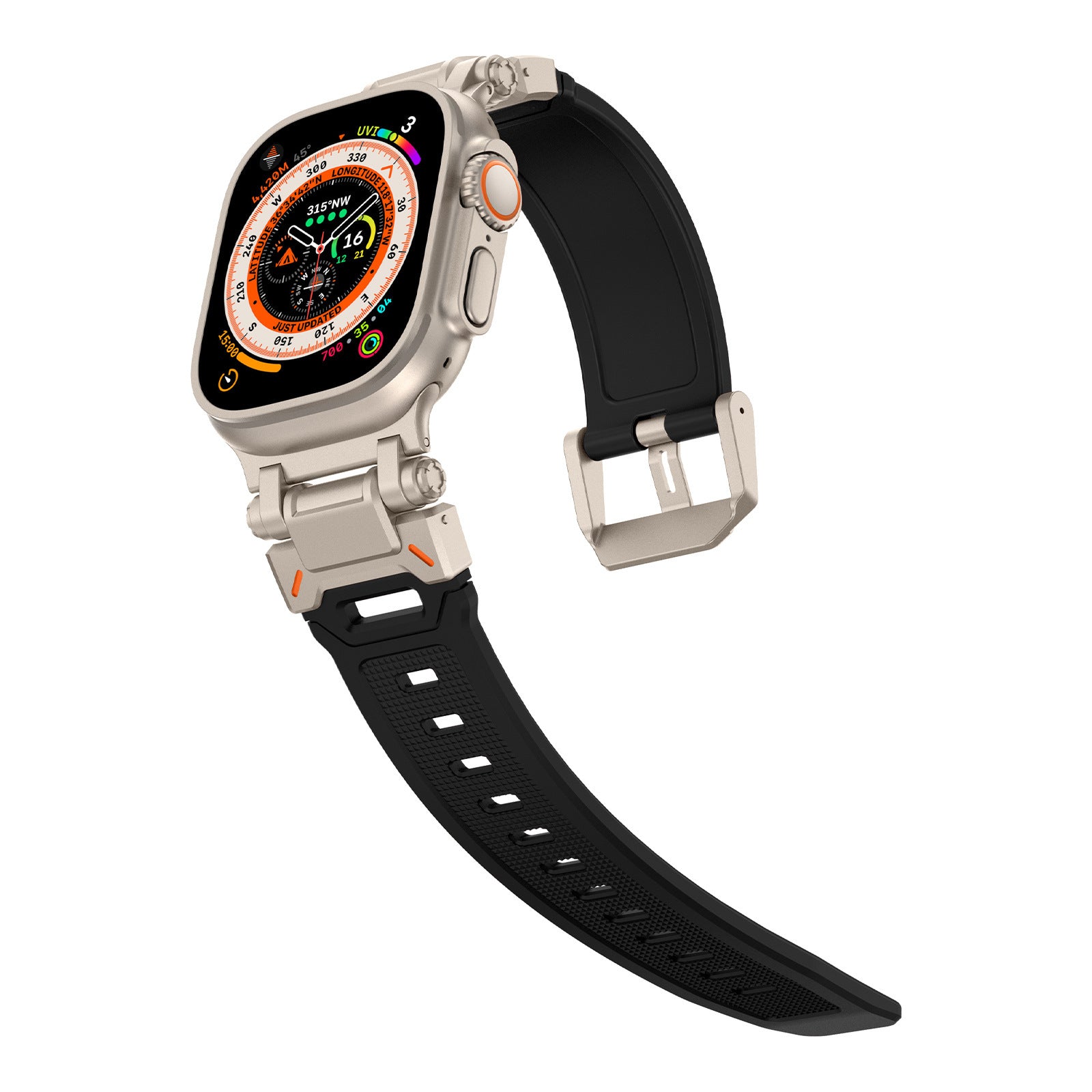 Explorer Silicone Band For Apple Watch - Image 5