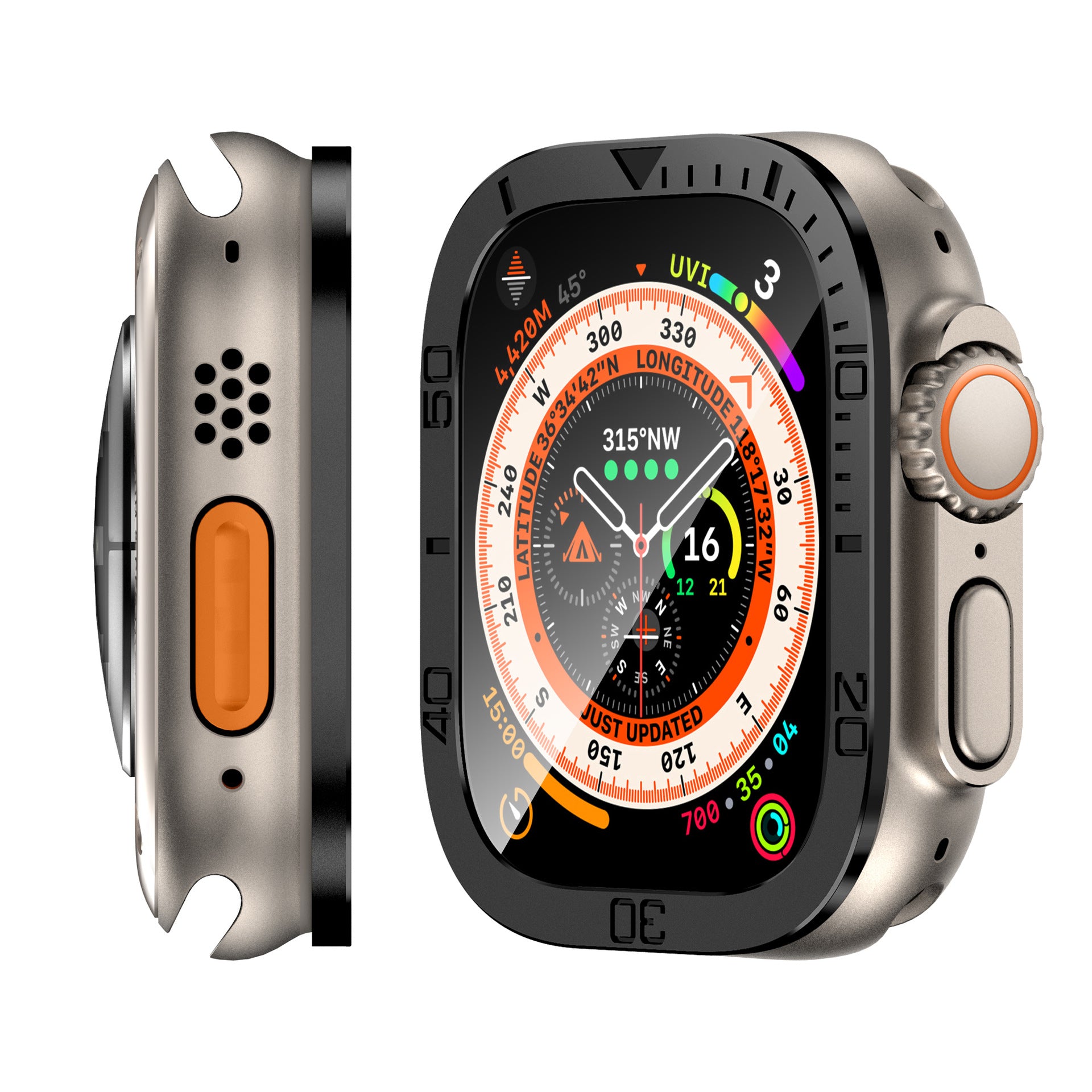 Tempered Glass Screen Protector For Apple Watch Ultra - Image 5