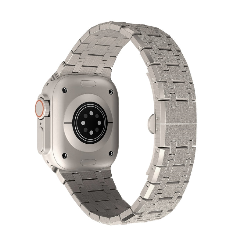 AP Stainless Steel Flashing Double Chain Band For Apple Watch - Image 4