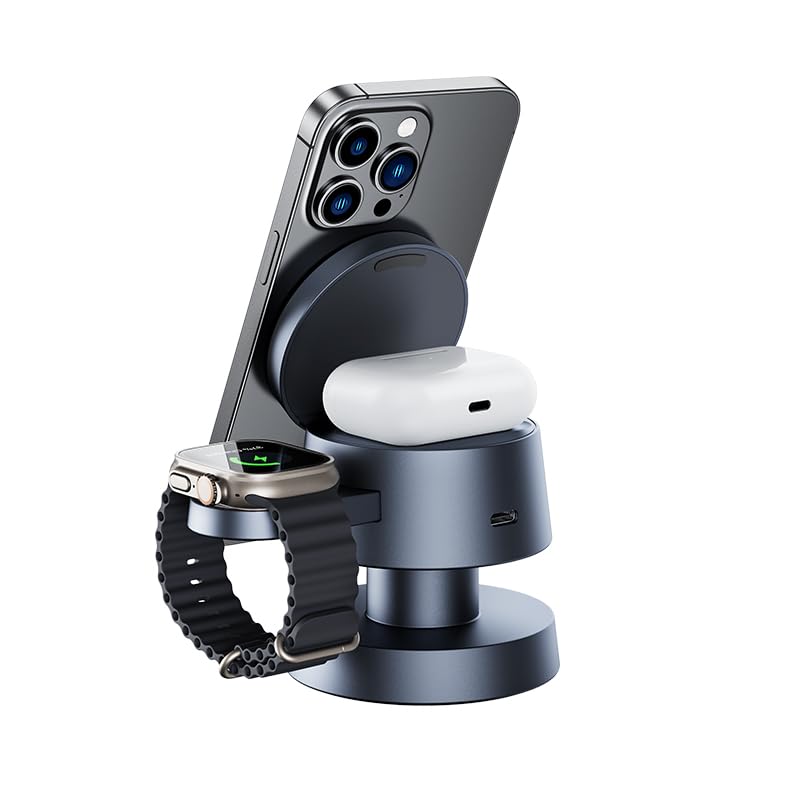 3 in 1 Magnetic Charger with Ambient Light  - Image 2