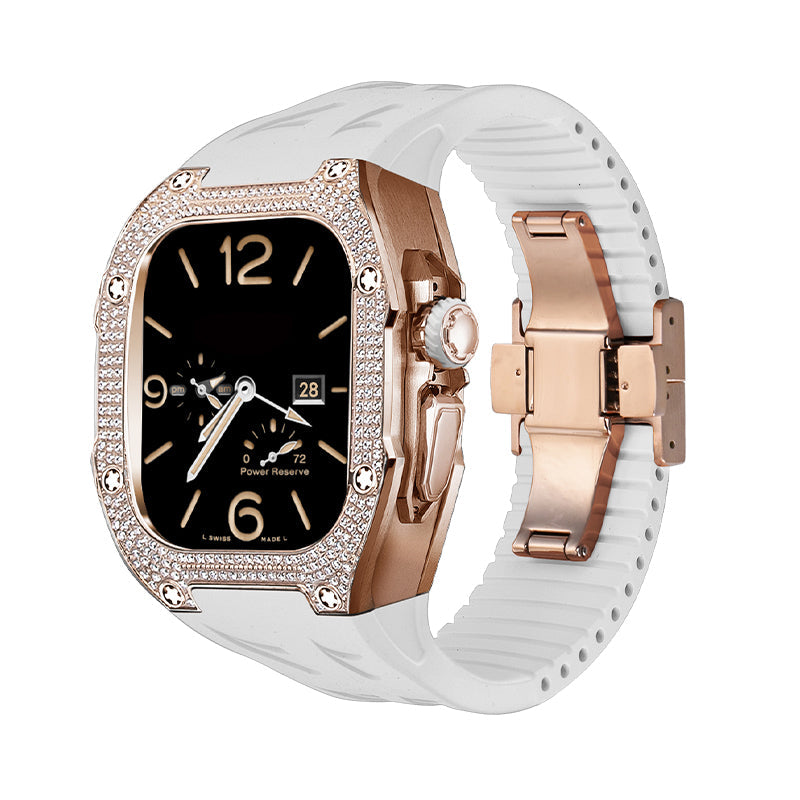 RM7006 Titanium 5A Zircon Case Retrofit Kit For Apple Watch Ultra - Image 2