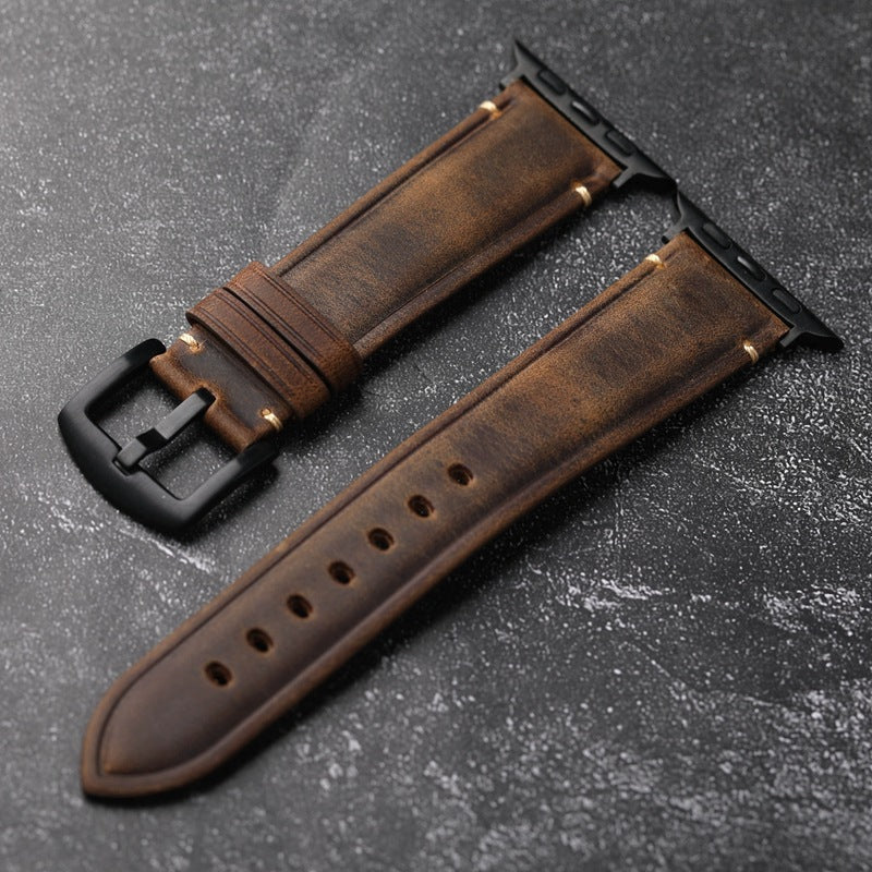 Classic Dark Brown Watch Band - Image 8