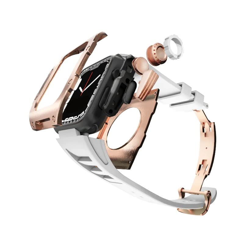 RM 9009 Series - Black&Gold Apple Watch Case - Image 4