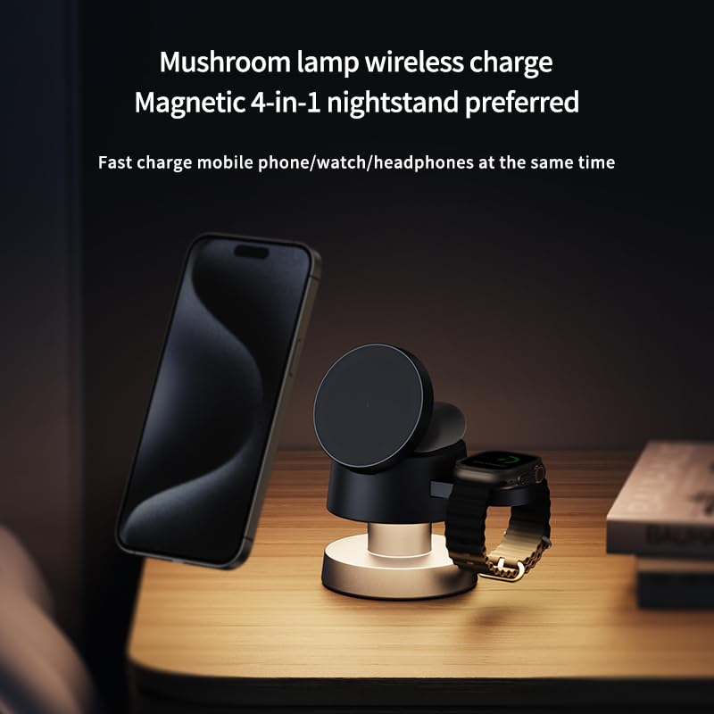 3 in 1 Magnetic Charger with Ambient Light  - Image 6