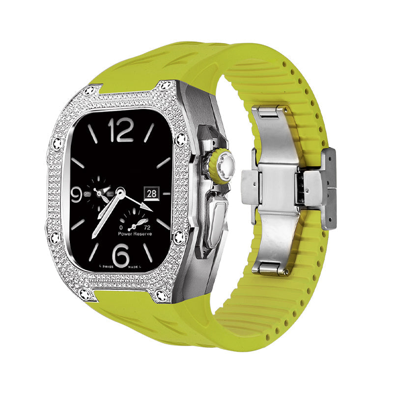 RM7006 Titanium 5A Zircon Case Retrofit Kit For Apple Watch Ultra - Image 15