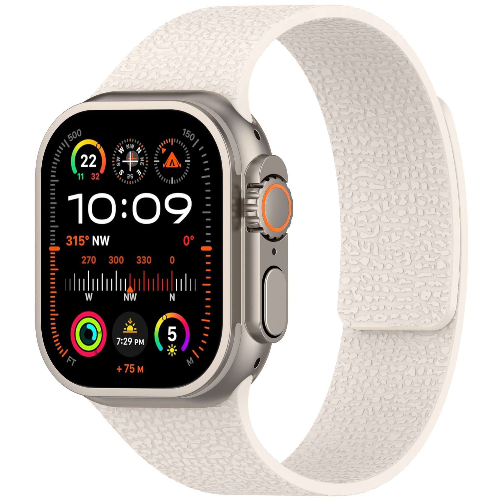 Lychee Magnetic Silicone Band For Apple Watch - Image 9