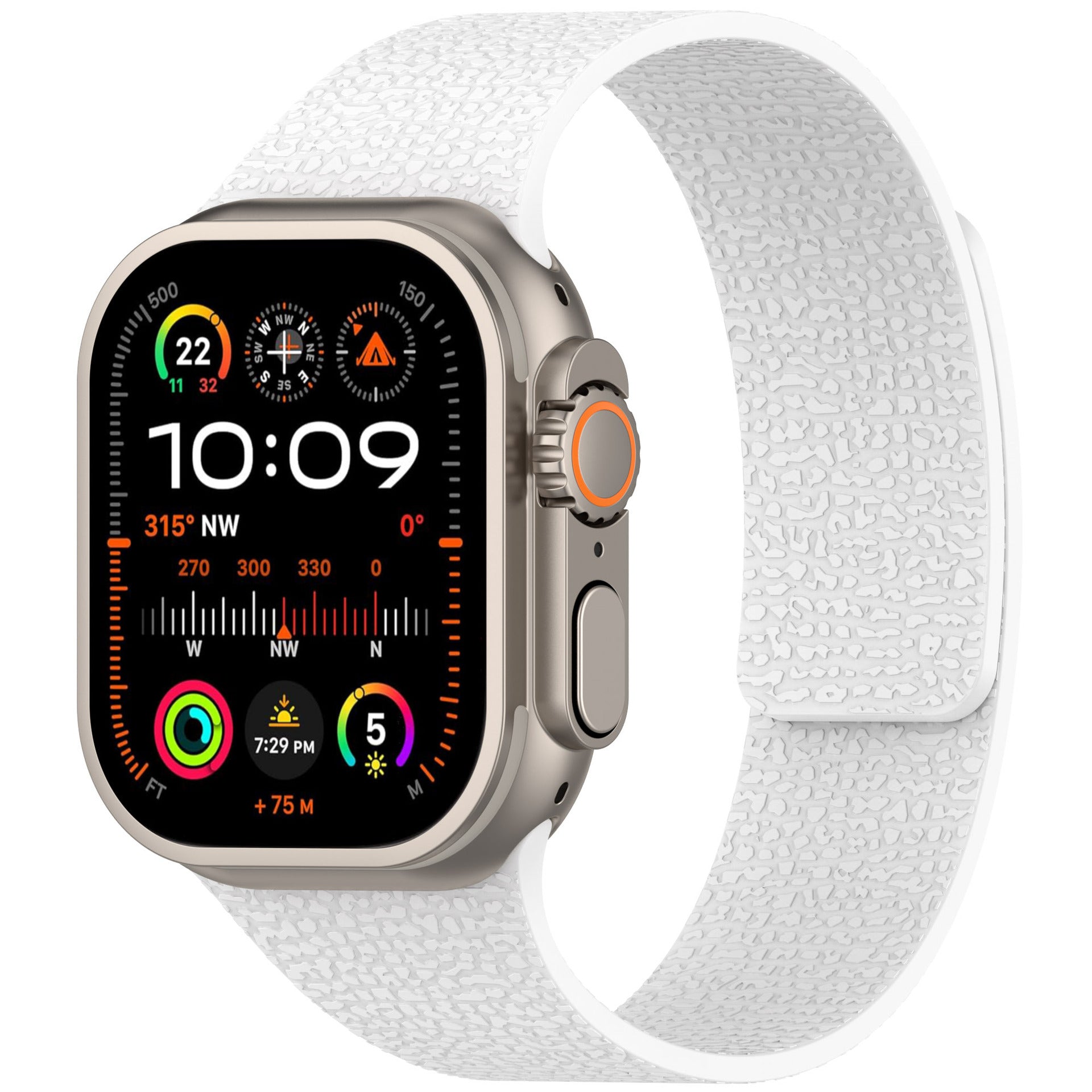 Lychee Magnetic Silicone Band For Apple Watch - Image 3