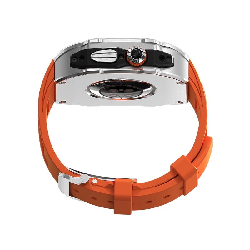 RM Vanguard Series - Fluororubber Band Stainless steel Case For Apple - Image 4