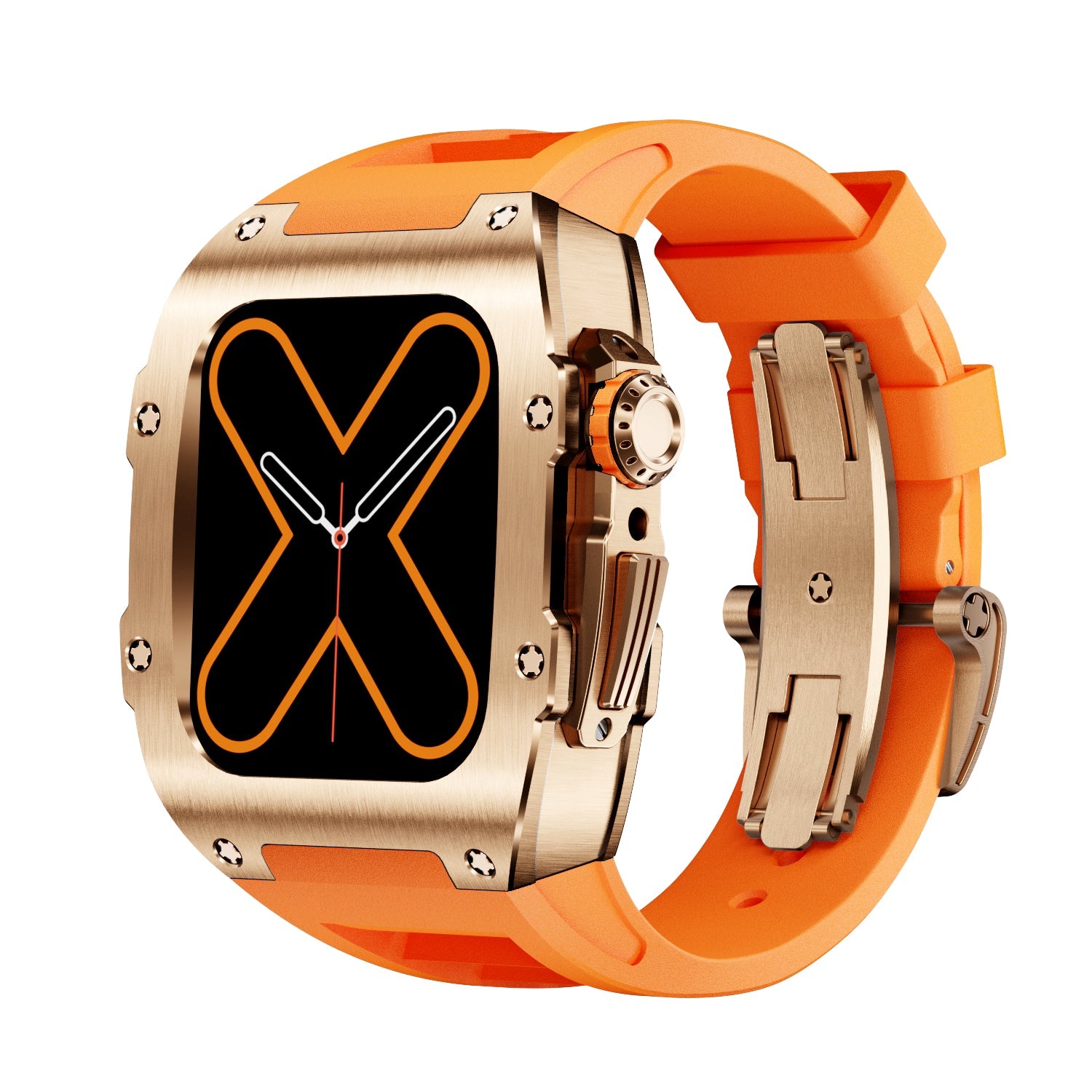 RM 9009 Series - Golden Apple Watch Case - Image 3