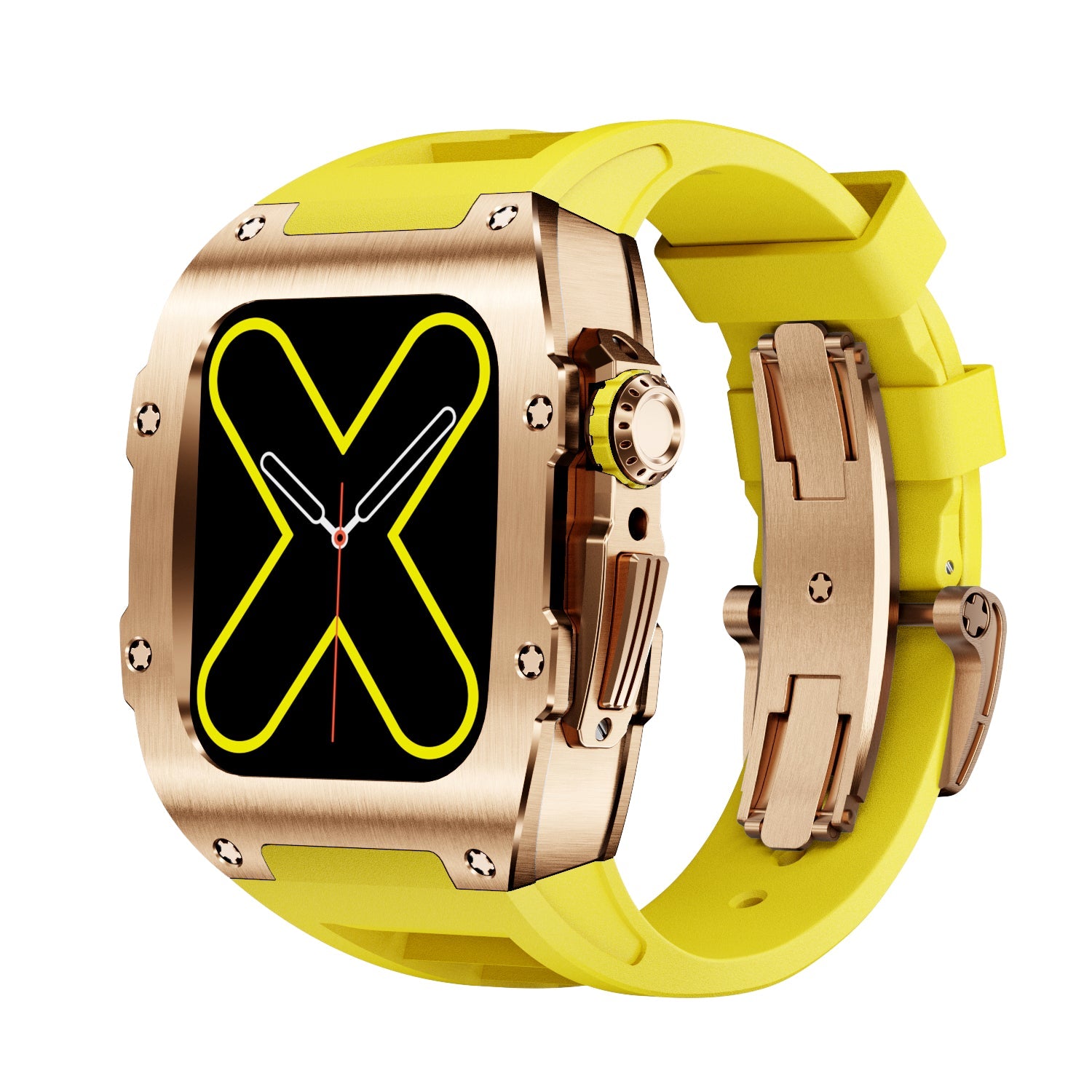 RM 9009 Series - Golden Apple Watch Case - Image 4