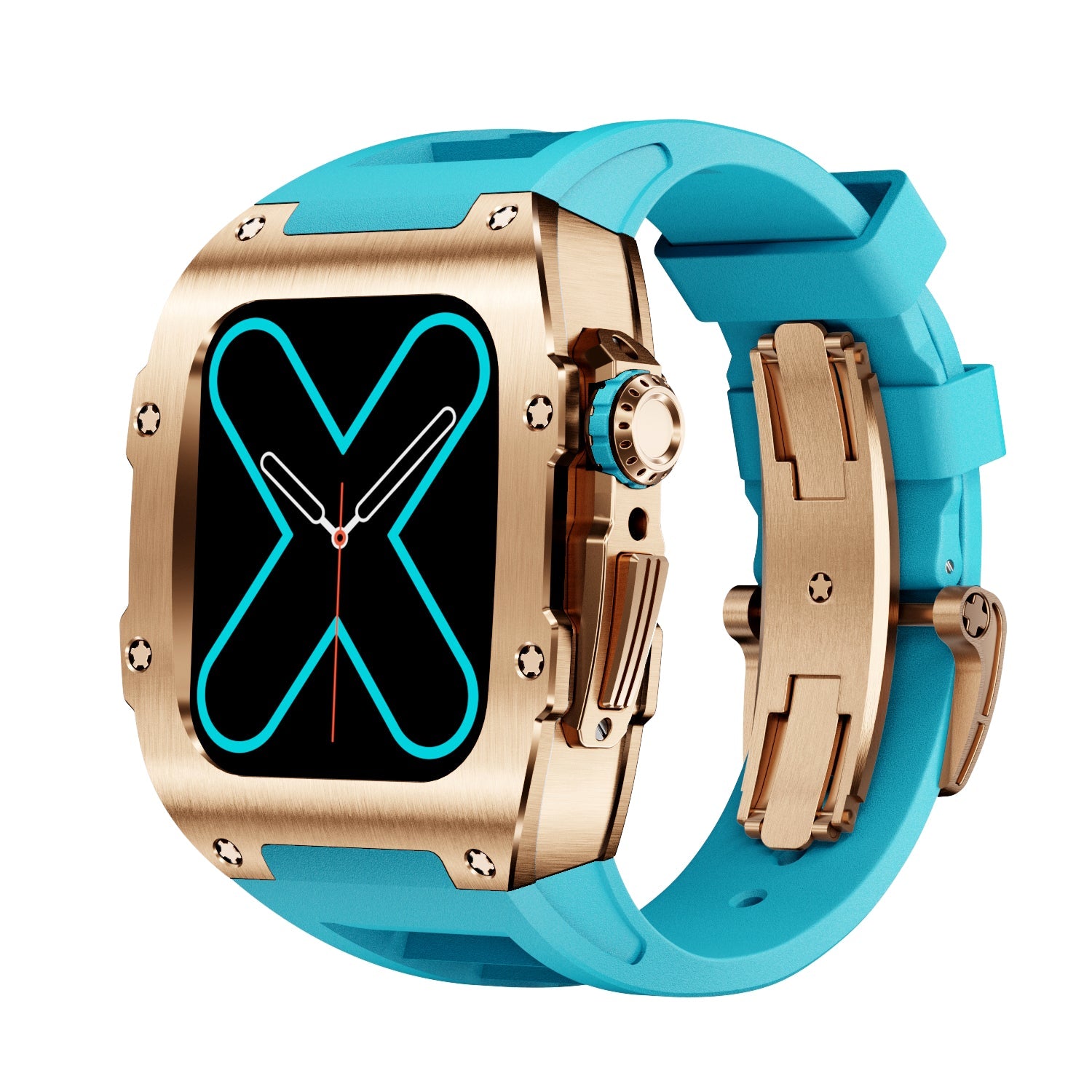 RM 9009 Series - Golden Apple Watch Case - Image 6