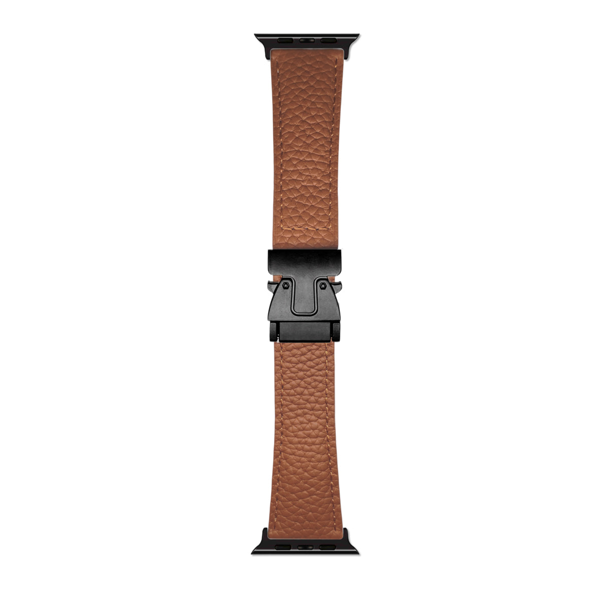 Magnetic Buckle Leather Strap For Apple Watch - Image 10