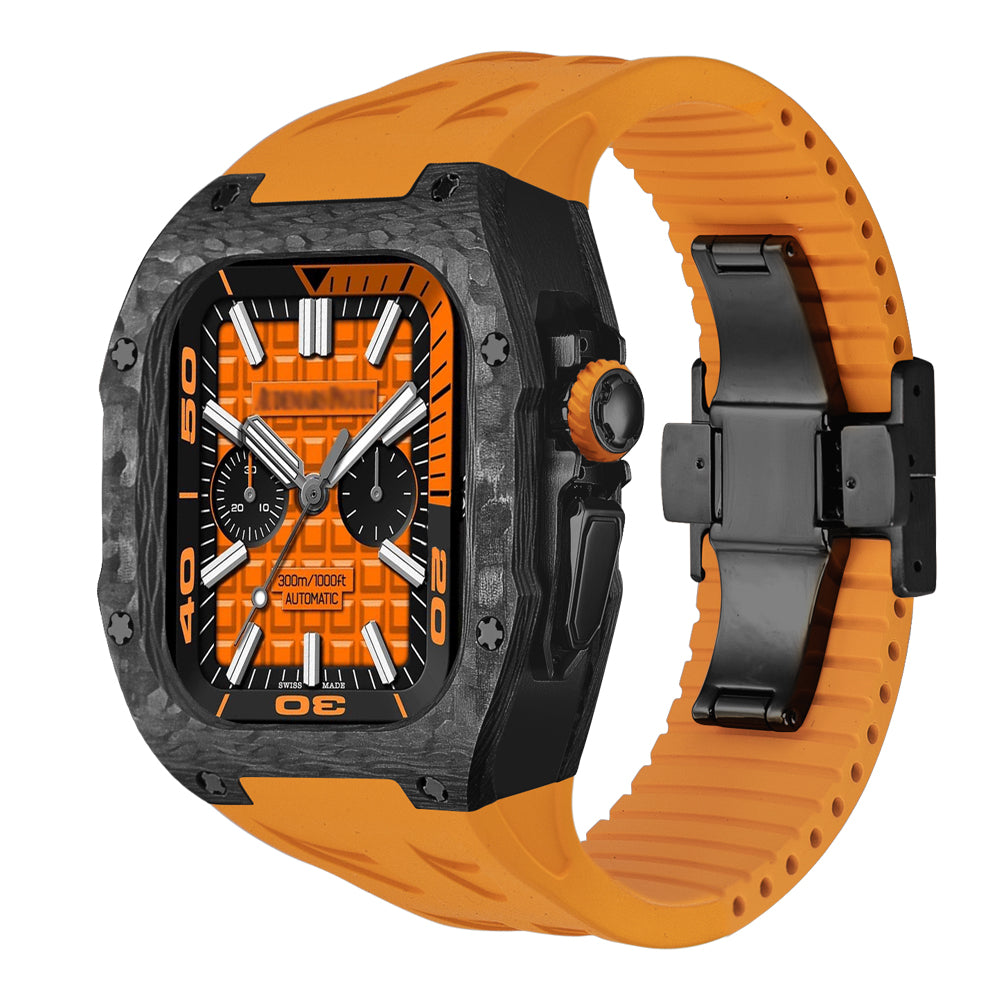 RM7006 Carbon Fiber Case Retrofit Kit For Apple Watch Ultra - Image 3